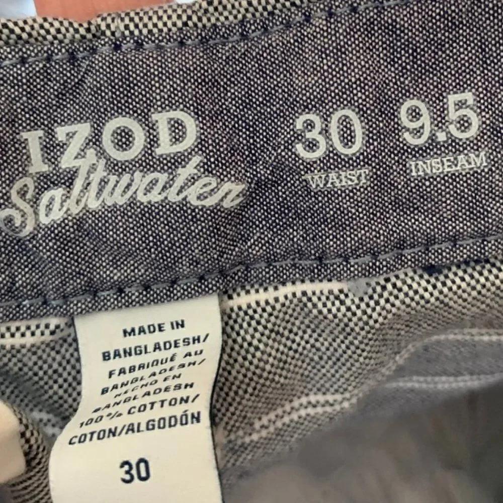Izod Saltwater Cotton Short